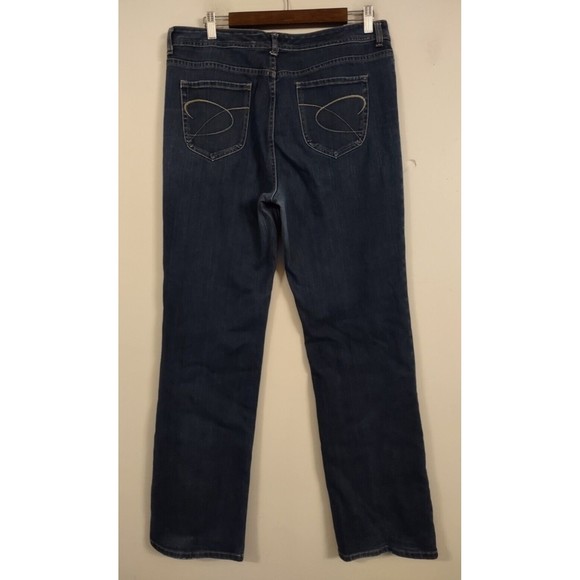 Chicos 1.5 Jeans Womens compared to 10R Blue Straight leg jeans - Picture 2 of 6